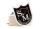 Preview: Sticker S&M Medium Shield 100er Pack