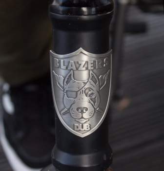 Headtube Badge DUB BMX Blazers
