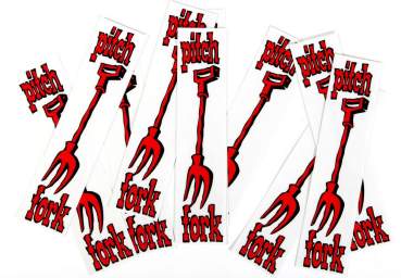 Sticker S&M Original Pitchfork