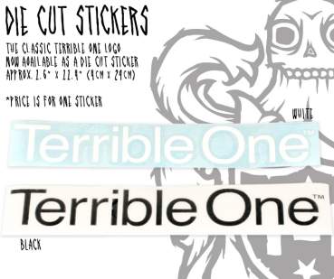 Sticker Terrible One die cut