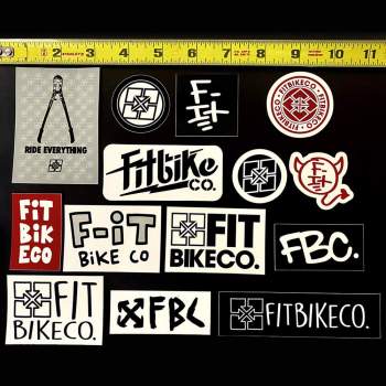 Stickerset Fit (14-Pack)