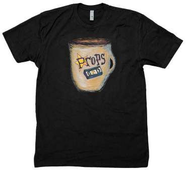 T-Shirt Props Coffee & VHS