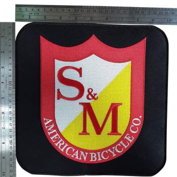 Aufnäher S&M Big Square Shield (26cm)