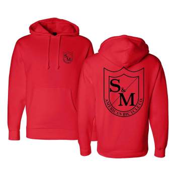 Sweater S&M Two Shield Heavy Hooded