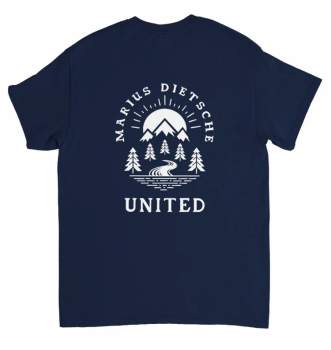T-Shirt United Marius Dietsche Signatur