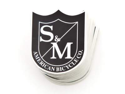 Sticker S&M Small Shield 100 pack