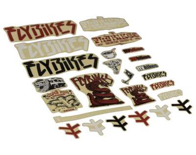 Stickerset Fly Bikes 2