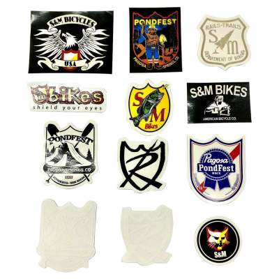 Stickerset S&M 12-pack