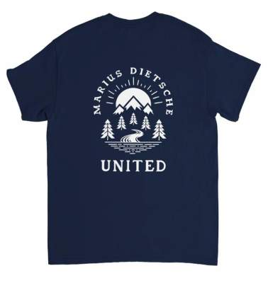 T-Shirt United Marius Dietsche Signatur